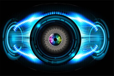 Siber devre gelecekteki teknoloji kavramı