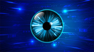 Siber devre gelecekteki teknoloji kavramı