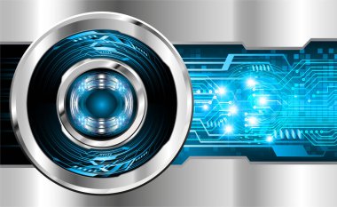 Siber devre gelecekteki teknoloji kavramı