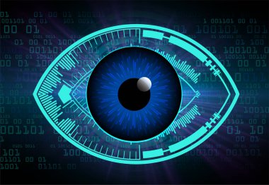Siber devre gelecekteki teknoloji kavramı
