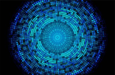 Siber devre gelecekteki teknoloji kavramı