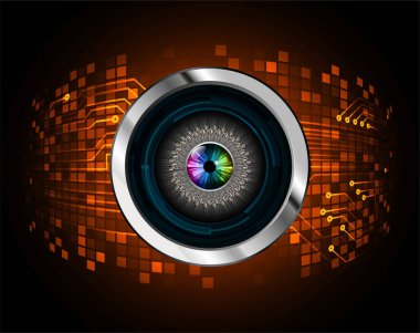 Siber devre gelecekteki teknoloji kavramı