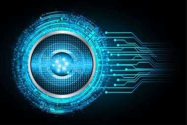 Siber devre gelecekteki teknoloji kavramı