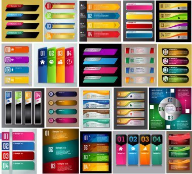 Web sitesi, bilgisayar grafik teknolojisi ve internet için renkli modern metin kutusu şablonu, afiş