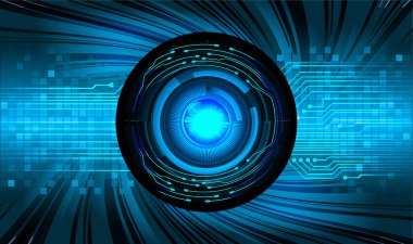 Siber devre gelecekteki teknoloji kavramı