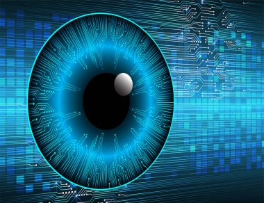 Siber devre gelecekteki teknoloji kavramı