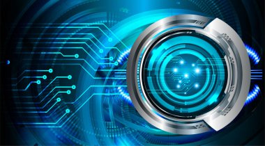 Siber devre gelecekteki teknoloji kavramı