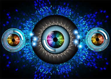 Siber devre gelecekteki teknoloji kavramı