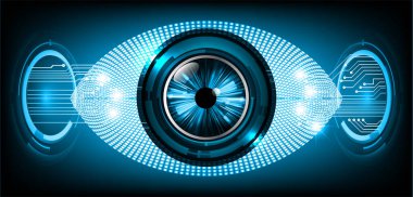 Siber devre gelecekteki teknoloji kavramı