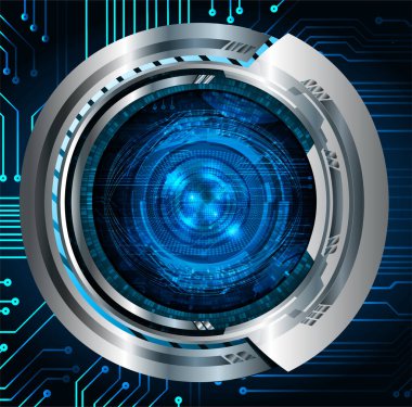 Siber devre gelecekteki teknoloji kavramı