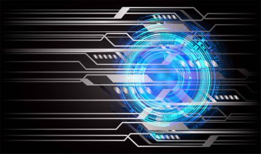 Siber devre gelecekteki teknoloji kavramı