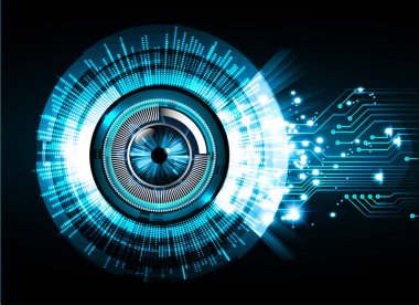 Siber devre gelecekteki teknoloji kavramı