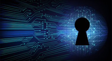 siber güvenlik konsepti arka plan, soyut fütüristik duvar kağıdı