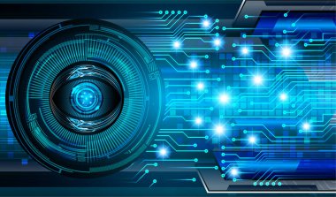 Siber devre gelecekteki teknoloji kavramı