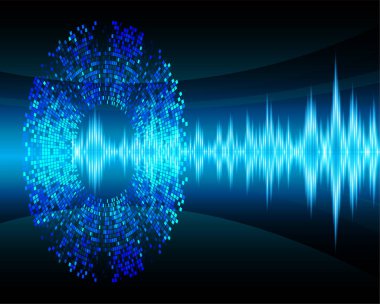 soyut gelecek duvar kağıdı, dijital arkaplan