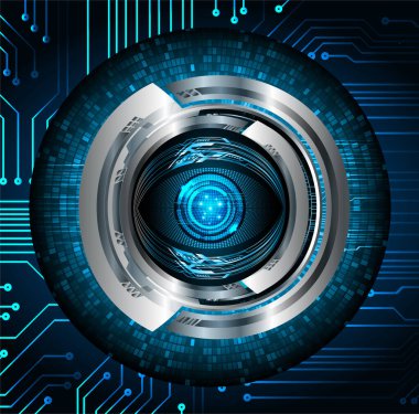 Siber devre gelecekteki teknoloji kavramı