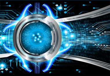 Siber devre gelecekteki teknoloji kavramı