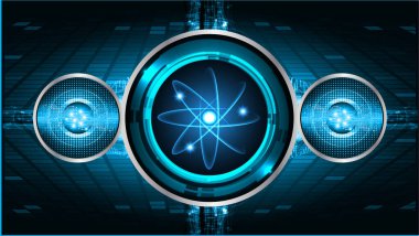 Siber devre gelecekteki teknoloji kavramı