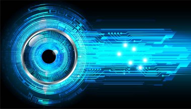 Siber devre gelecekteki teknoloji kavramı