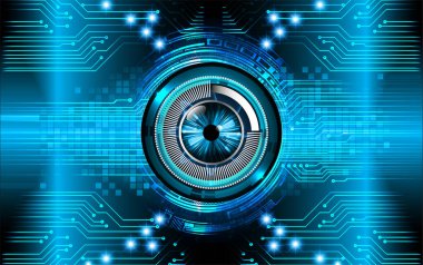 Siber devre gelecekteki teknoloji kavramı