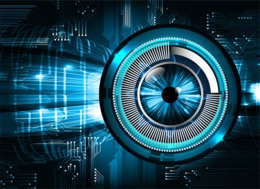 Siber devre gelecekteki teknoloji kavramı