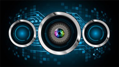 Siber devre gelecekteki teknoloji kavramı