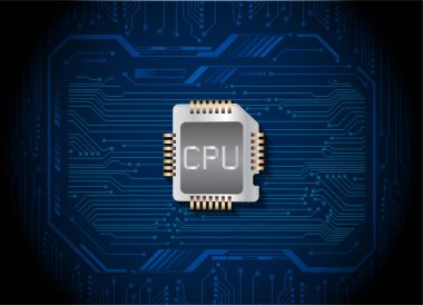 Devre kartı geçmişi. vektör illüstrasyonu