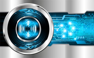 Siber devre gelecekteki teknoloji kavramı