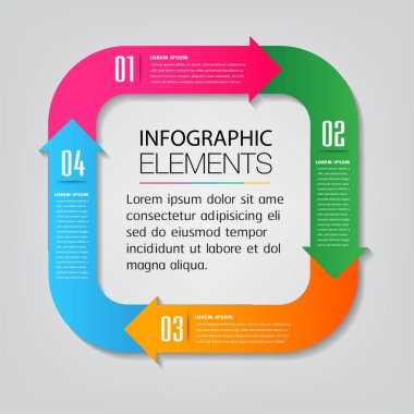 modern metin kutusu şablonu, pankart bilgileri