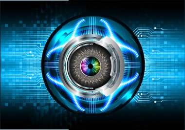 Siber devre gelecekteki teknoloji kavramı