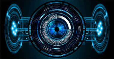 Siber devre gelecekteki teknoloji kavramı