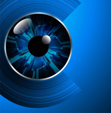 Siber devre gelecekteki teknoloji kavramı