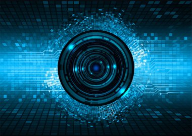 Siber devre gelecekteki teknoloji kavramı