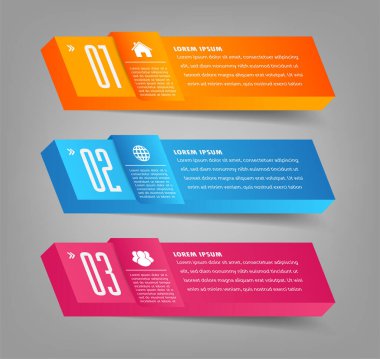 Web sitesi, bilgisayar grafik teknolojisi ve internet için renkli modern metin kutusu şablonu, afiş