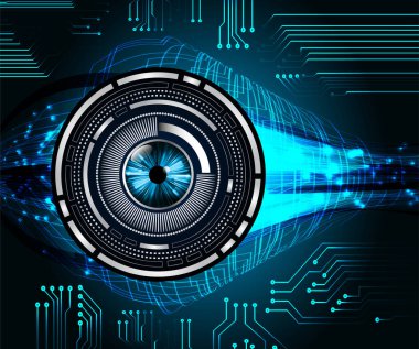 Siber devre gelecekteki teknoloji kavramı