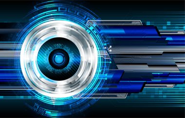 Siber devre gelecekteki teknoloji kavramı