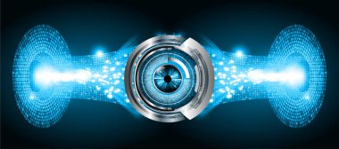 Siber devre gelecekteki teknoloji kavramı