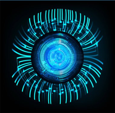 Siber devre gelecekteki teknoloji kavramı