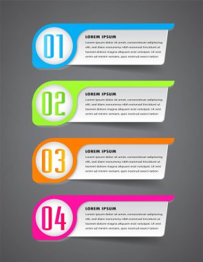 modern metin kutusu şablonları, pankart bilgileri