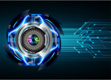 Siber devre gelecekteki teknoloji kavramı