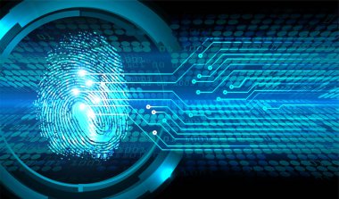 Siber devre gelecekteki teknoloji kavramı