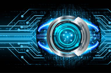 Siber devre gelecekteki teknoloji kavramı