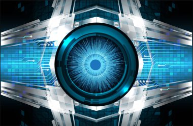 Siber devre gelecekteki teknoloji kavramı