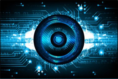 Siber devre gelecekteki teknoloji kavramı