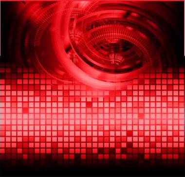 Siber devre gelecekteki teknoloji kavramı