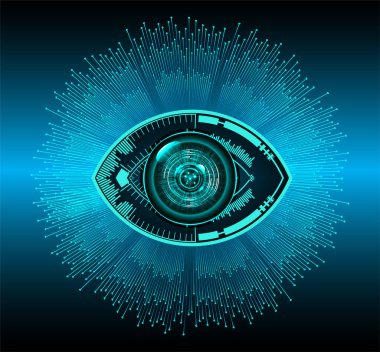 Siber devre gelecekteki teknoloji kavramı