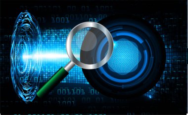 Siber devre gelecekteki teknoloji kavramı