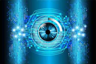 Siber devre gelecekteki teknoloji kavramı