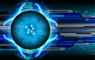 Siber devre gelecekteki teknoloji kavramı