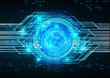 Siber devre gelecekteki teknoloji kavramı